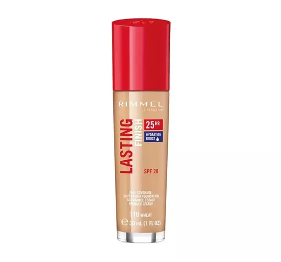 RIMMEL LASTING FINISH 25HR ТОНАЛЬНОЕ СРЕДСТВО ДЛЯ ЛИЦА 170 WHEAT 30МЛ