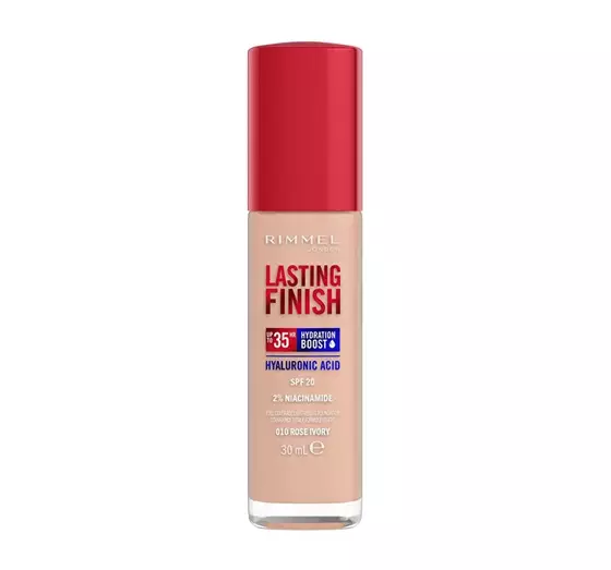 RIMMEL LASTING FINISH 35HR ТОНАЛЬНОЕ СРЕДСТВО ДЛЯ ЛИЦА 010 ROSE IVORY 30МЛ