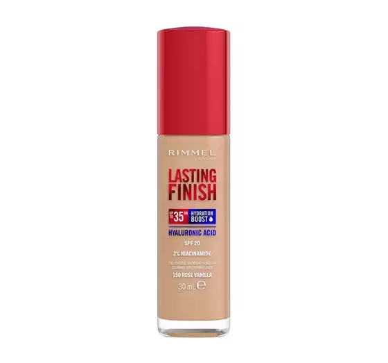 RIMMEL LASTING FINISH 35HR ТОНАЛЬНОЕ СРЕДСТВО ДЛЯ ЛИЦА 150 ROSE VANILLA 30МЛ