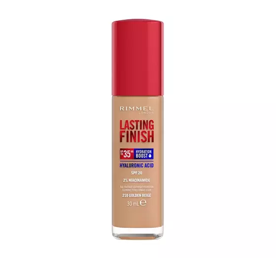 RIMMEL LASTING FINISH 35HR ТОНАЛЬНОЕ СРЕДСТВО ДЛЯ ЛИЦА 210 GOLDEN BEIGE 30МЛ