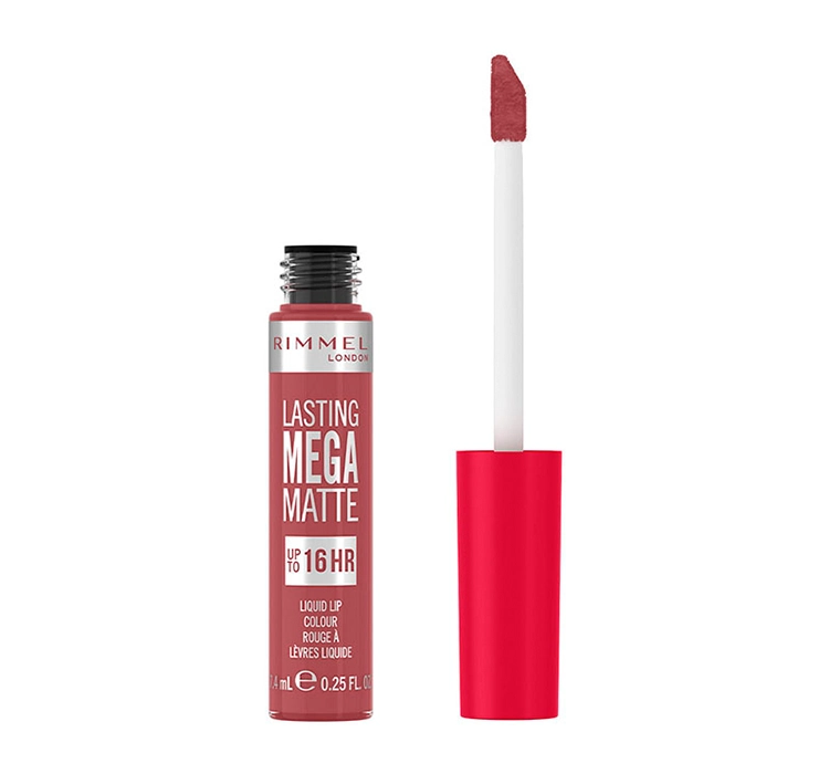 RIMMEL LASTING MEGA MATTE МАТОВАЯ ПОМАДА 210 ROSE & SHINE 7,4МЛ