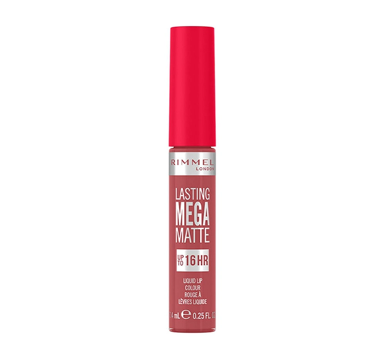 RIMMEL LASTING MEGA MATTE МАТОВАЯ ПОМАДА 210 ROSE & SHINE 7,4МЛ