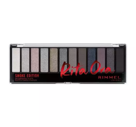 RIMMEL MAGNIFEYES PALETTE BY RITA ORA ПАЛЕТКА ТЕНЕЙ 003 SMOKE EDITION 14,16Г