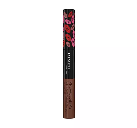 RIMMEL PROVOCALIPS ДВУХСТОРОННЯЯ ПОМАДА И БЛЕСК ДЛЯ ГУБ 780 SHORE THING