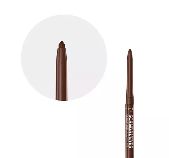 RIMMEL SCANDAL'EYES EXAGGERATE АВТОМАТИЧЕСКИЙ КАРАНДАШ ДЛЯ ГЛАЗ 002 CHOCOLATE BROWN 0,35Г