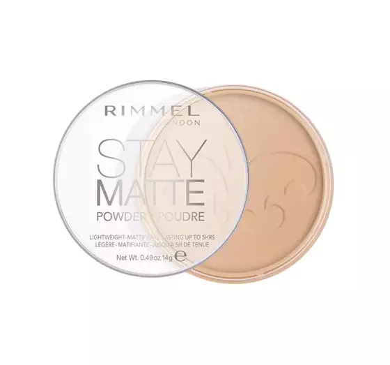 RIMMEL STAY MATTE МАТИРУЮЩАЯ ПУДРА SANDSTORM 004