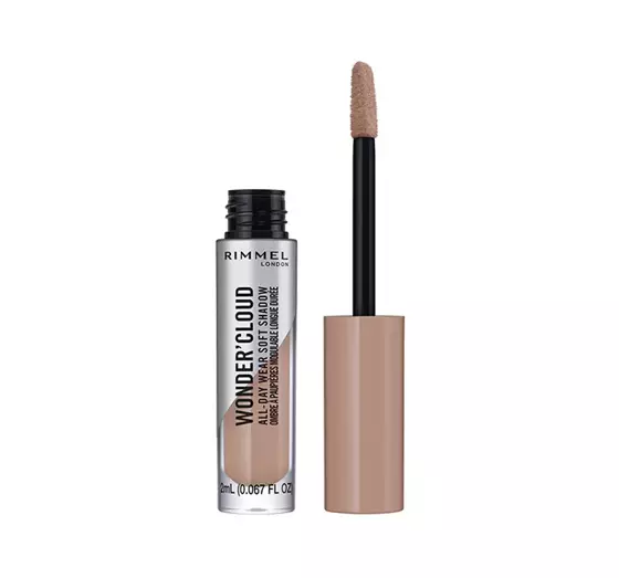 RIMMEL WONDER'CLOUD ЖИДКИЕ ТЕНИ ДЛЯ ВЕК 002 FOGGY BEIGE 2МЛ