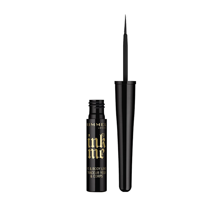 Rimmel Ink Me подводка для глаз и тела 001 Black 3,5мл