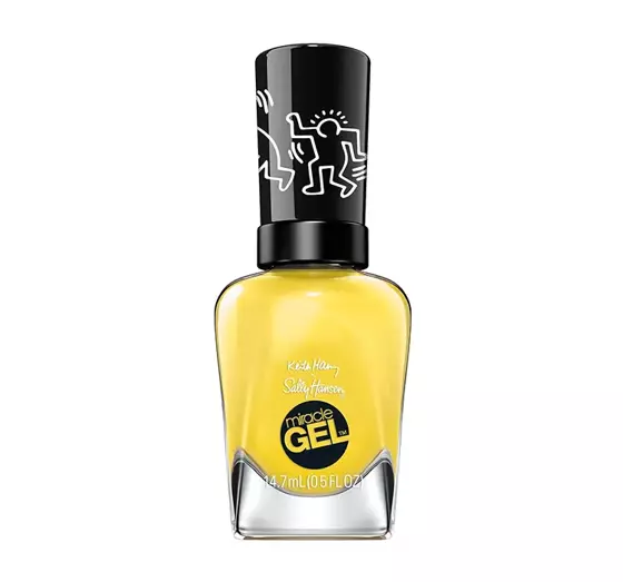 SALLY HANSEN MIRACLE GEL KEITH HARING ЛАК ДЛЯ НОГТЕЙ 921 WRITING ON THE WALLS 14,7МЛ