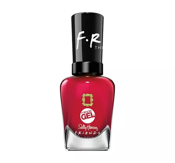 SALLY HANSEN MIRACLE GEL x FRIENDS ЛАК ДЛЯ НОГТЕЙ 889 HE'S HER LOBSTER 14,7МЛ