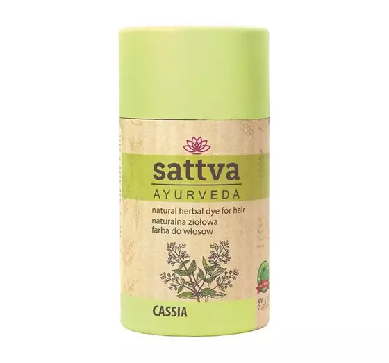 SATTVA AYURVEDA НАТУРАЛЬНАЯ ТРАВЯНАЯ КРАСКА НА ОСНОВЕ ХНЫ CASSIA 150Г