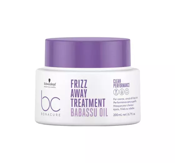 SCHWARZKOPF BC BONACURE FRIZZ AWAY МАСКА ДЛЯ ВОЛОС 200МЛ