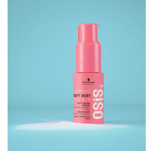 SCHWARZKOPF OSIS+ SOFT DUST ПУДРА ДЛЯ УВЕЛИЧЕНИЯ ОБЪЕМА ВОЛОС 10Г