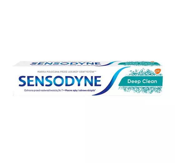 SENSODYNE DEEP CLEAN ПАСТА ДЛЯ ГИПЕРЧУВСТВИТЕЛЬНЫХ ЗУБОВ 75 МЛ