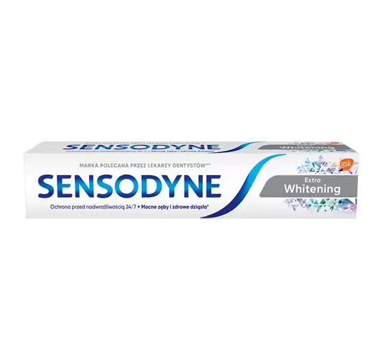 SENSODYNE EXTRA WHITENING ОТБЕЛИВАЮЩАЯ ЗУБНАЯ ПАСТА 75МЛ 