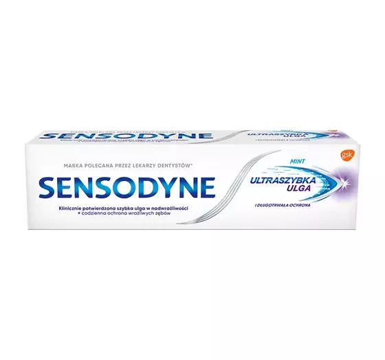 SENSODYNE RAPID RELIEF ЗУБНАЯ ПАСТА УЛЬТРАБЫСТРОЕ ОБЛЕГЧЕНИЕ ПРИ ГИПЕРЧУВСТВИТЕЛЬНОСТИ 75 МЛ