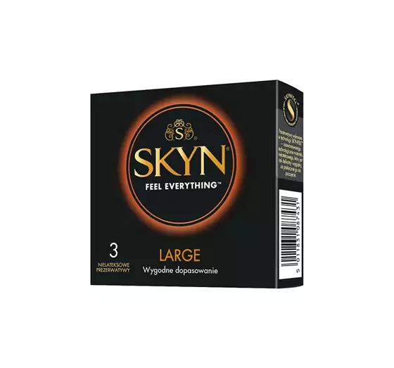 SKYN LARGE БЕЗЛАТЕКСНЫЕ ПРЕЗЕРВАТИВЫ 3 ШТ