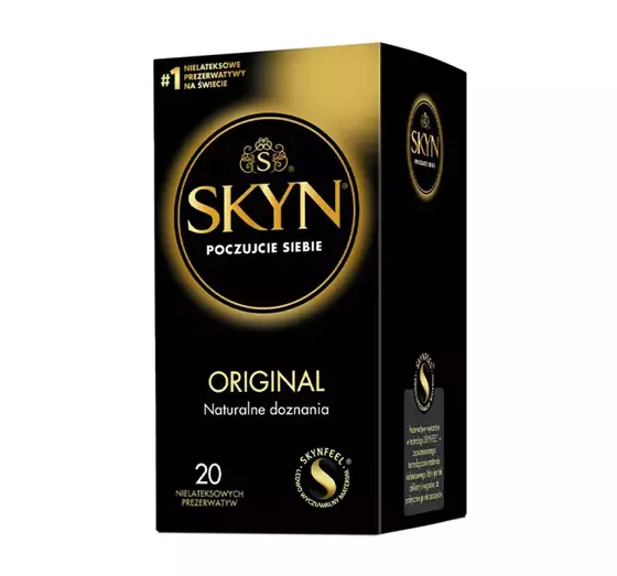 SKYN ORIGINAL БЕЗЛАТЕКСНЫЕ ПРЕЗЕРВАТИВЫ 20 ШТ