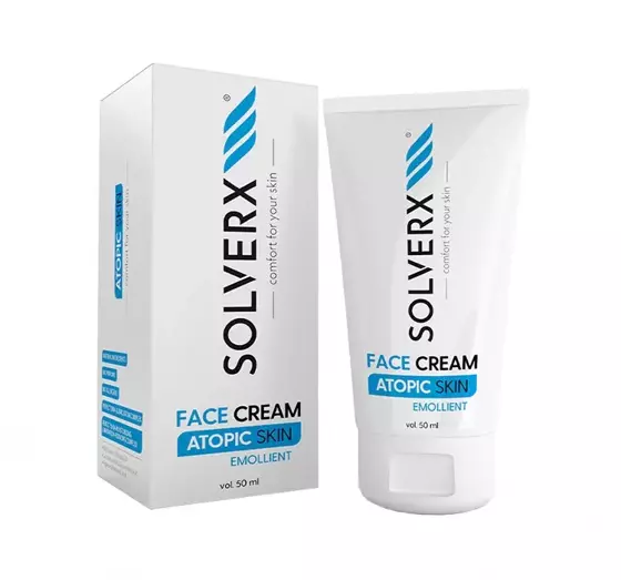 SOLVERX ATOPIC SKIN FACE CREAM КРЕМ ДЛЯ ЛИЦА 50МЛ