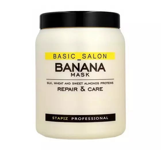 STAPIZ BASIC SALON BANANA МАСКА ДЛЯ ВОЛОС 1Л