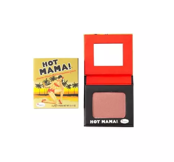 THE BALM HOT MAMA TRAVEL SIZE ТЕНИ ДЛЯ ВЕК И РУМЯНА ДЛЯ ЩЕК 3Г