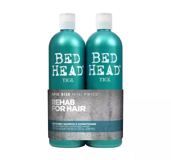 TIGI BED HEAD RECOVERY ШАМПУНЬ + КОНДИЦИОНЕР 2X 750МЛ