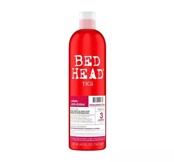 TIGI BED HEAD URBAN ANTI+DOTES RESURRECTION КОНДИЦИОНЕР ДЛЯ ВОЛОС РЕГЕНЕРАЦИЯ 750МЛ