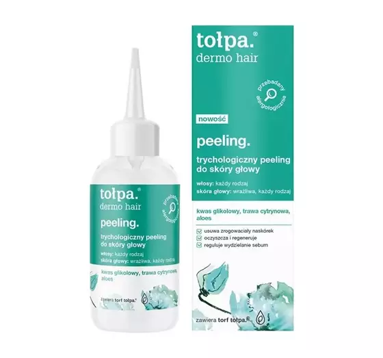 TOŁPA DERMO HAIR PEELING ТРИХОЛОГИЧЕСКИЙ ПИЛИНГ ДЛЯ КОЖИ ГОЛОВЫ 100МЛ