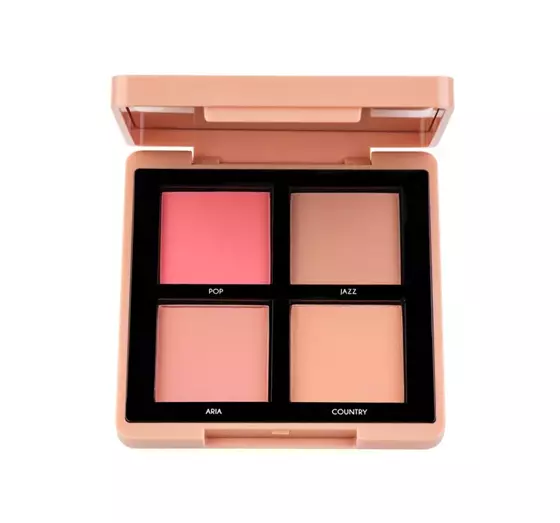 TOPFACE MAESTRO ACADEMY BLUSH BOUQUET ПАЛЕТКА ДЛЯ МАКИЯЖА 02 FIESTA 8Г