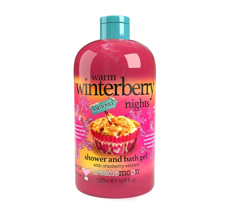 TREACLEMOON WARM WINTERBERRY NIGHTS ГЕЛЬ ДЛЯ ДУША 500МЛ