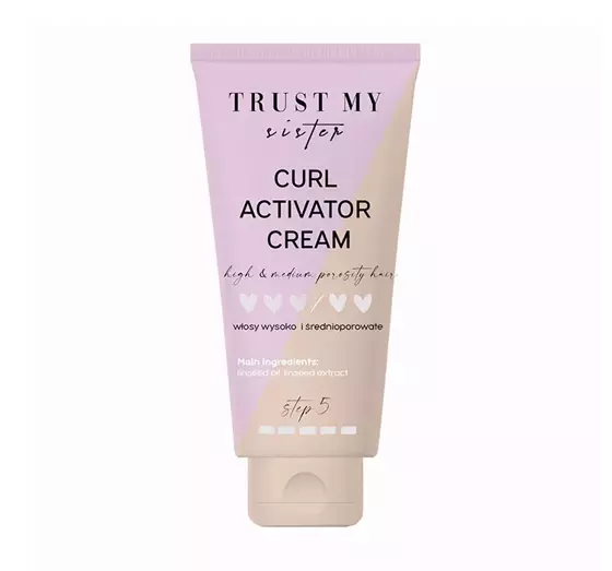 TRUST MY SISTER CURL ACTIVATOR CREAM КРЕМ ДЛЯ СТИЛИЗАЦИИ КУЧЕРЕВЫХ ВОЛОС 150 МЛ 