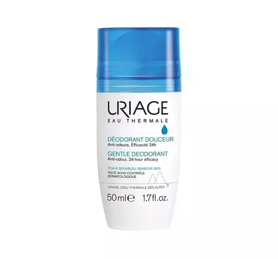 URIAGE EAU THERMALE 24H ДЕЛИКАТНЫЙ ШАРИКОВЫЙ ДЕЗОДОРАНТ ДЛЯ ТЕЛА БЕЗ СОЛЕЙ АЛЮМИНИЯ 50МЛ