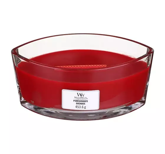 WOODWICK ELLIPSE CANDLE АРОМАТИЧЕСКАЯ СВЕЧА POMEGRANATE 453,6 Г