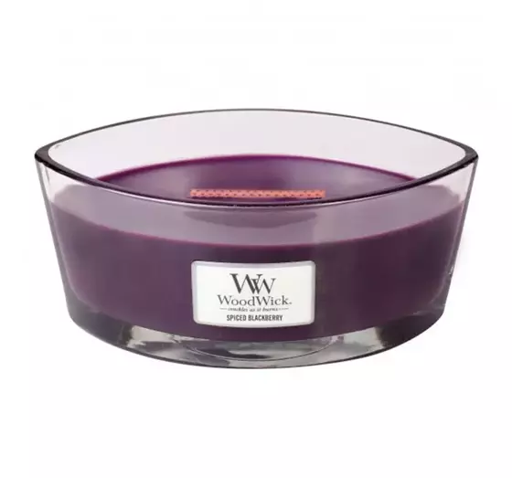 WOODWICK ELLIPSE CANDLE АРОМАТИЧЕСКАЯ СВЕЧА SPICED BLACKBERRY 453,6Г