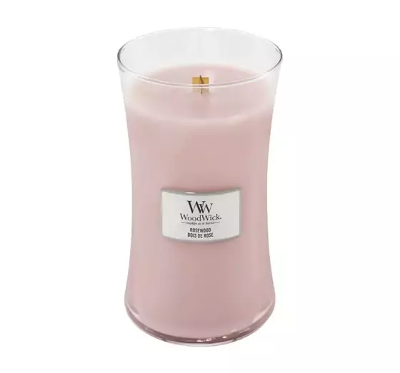 WOODWICK LARGE JAR CANDLE АРОМАТИЧЕСКАЯ СВЕЧА ROSEWOOD 610Г