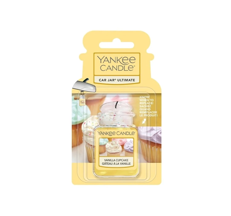 YANKEE CANDLE CAR JAR ULTIMATE АРОМАТИЗАТОР ДЛЯ АВТОМОБИЛЯ VANILLA CUPCAKE