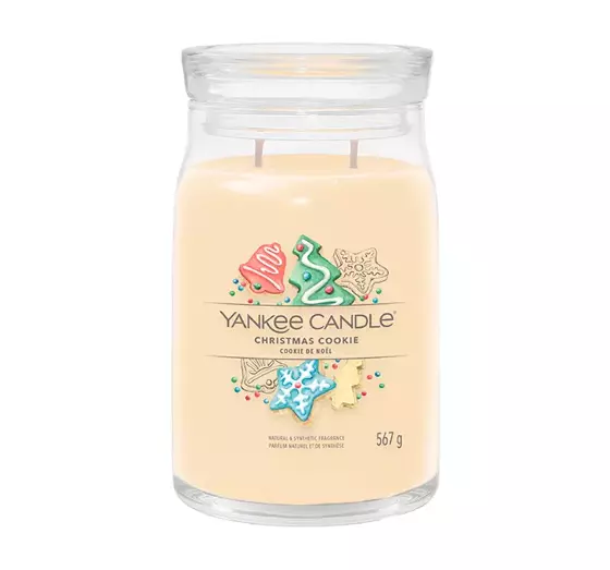 YANKEE CANDLE SIGNATURE АРОМАТИЧЕСКАЯ СВЕЧА CHRISTMAS COOKIE  567Г