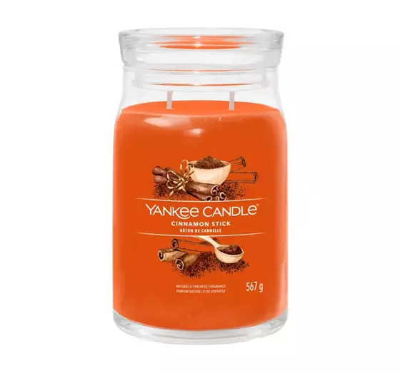 YANKEE CANDLE SIGNATURE АРОМАТИЧЕСКАЯ СВЕЧА CINNAMON STICK 567Г