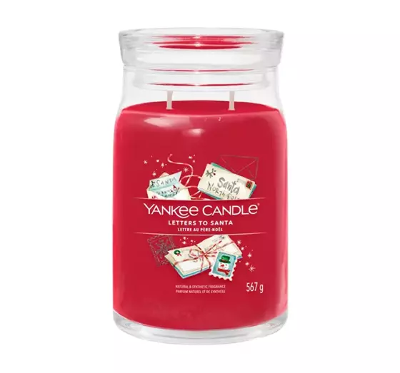 YANKEE CANDLE SIGNATURE АРОМАТИЧЕСКАЯ СВЕЧА LETTERS TO SANTA 567Г