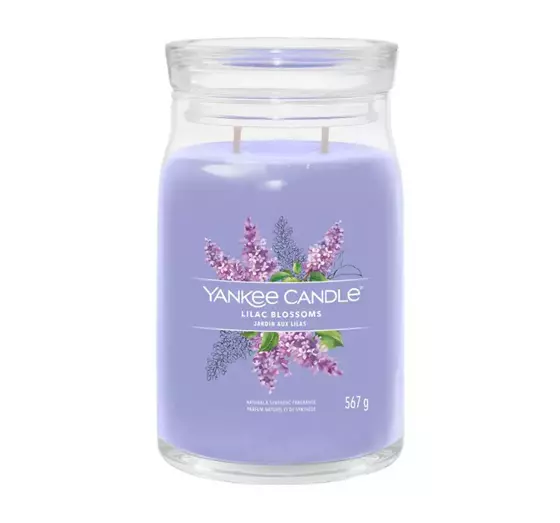 YANKEE CANDLE SIGNATURE АРОМАТИЧЕСКАЯ СВЕЧА LILAC BLOSSOM 567Г