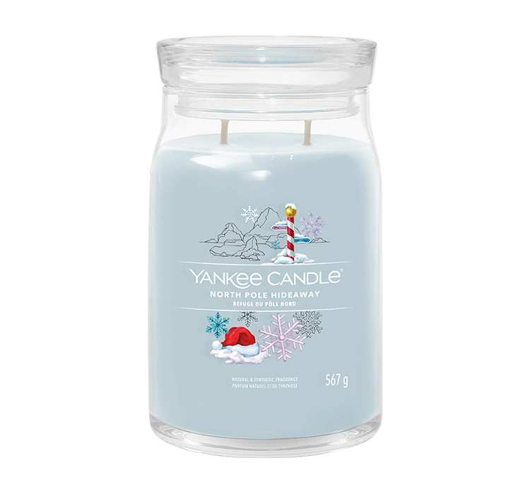 Yankee Candle Signature ароматическая свеча North Pole Hideaway 567г