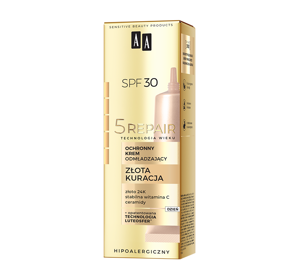 AA 5 REPAIR GOLD TREATMENT ЗАЩИТНЫЙ ОМОЛАЖИВАЮЩИЙ КРЕМ SPF30 50МЛ