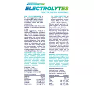 ALLNUTRITION ELECTROLYTES ШИПУЧИЕ ТАБЛЕТКИ 20 ШТУК