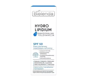 BIELENDA HYDRO LIPIDIUM УВЛАЖНЯЮЩИЙ И ЗАЩИТНЫЙ КРЕМ ДЛЯ ЛИЦА SPF50 30МЛ