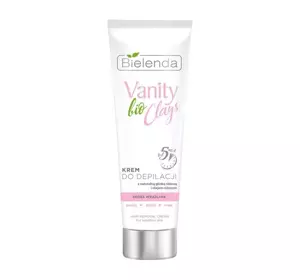 BIELENDA VANITY BIO CLAYS КРЕМ ДЛЯ ДЕПИЛЯЦИИ ЧУВСТВИТЕЛЬНАЯ КОЖА 100МЛ