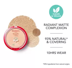 BOURJOIS HEALTHY MIX CLEAN МАТИРУЮЩАЯ ПУДРА ДЛЯ ЛИЦА 03 ROSE BEIGE 10G