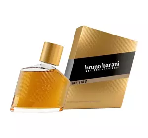 BRUNO BANANI MAN'S BEST ТУАЛЕТНАЯ ВОДА СПРЕЙ 50МЛ