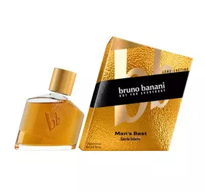 BRUNO BANANI MAN'S BEST ТУАЛЕТНАЯ ВОДА СПРЕЙ 50МЛ