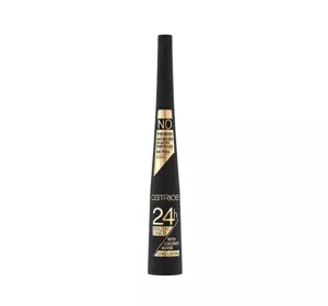 CATRICE 24H BRUSH LINER СТОЙКАЯ ПОДВОДКА 010 ULTRA BLACK 3ML