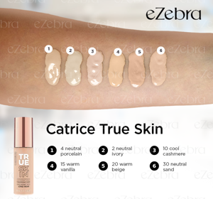 CATRICE TRUE SKIN УВЛАЖНЯЮЩЕЕ ТОНАЛЬНОЕ СРЕДСТВО 010 COOL CASHMERE 30МЛ